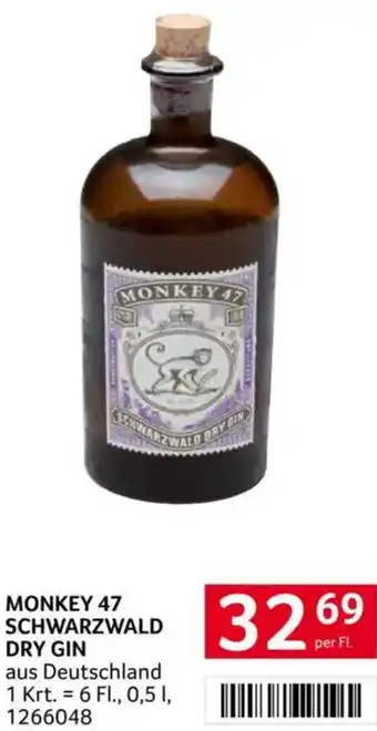 Transgourmet Monkey 47 schwarzwald dry gin Angebot