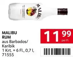 Transgourmet Malibu rum Angebot