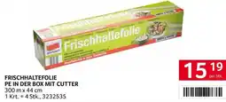 Transgourmet Frischhaltefolie pe in der box mit cutter Angebot