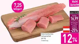 Sutterlüty Österreichisches Schweinefilet Angebot