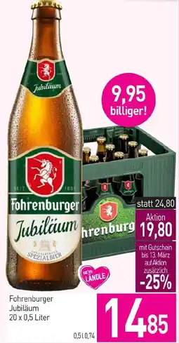 Sutterlüty Fohrenburger Jubiläum Angebot