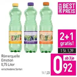 Sutterlüty Römerquelle Emotion Angebot