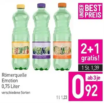 Sutterlüty Römerquelle Emotion Angebot