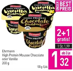 Sutterlüty Ehrmann High Protein Mousse Chocolate oder Vanille Angebot