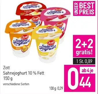 Sutterlüty Sahnejoghurt 10% Fett Angebot