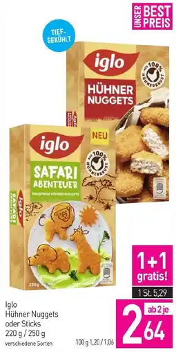 Sutterlüty Hühner Nuggets oder Sticks Angebot