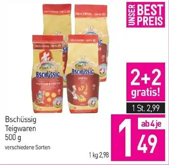 Sutterlüty Bschüssig Teigwaren Angebot