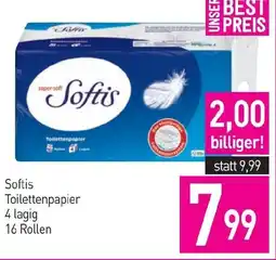 Sutterlüty Softis Toilettenpapier Angebot