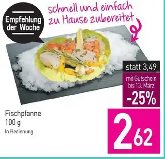 Sutterlüty Fischpfanne Angebot