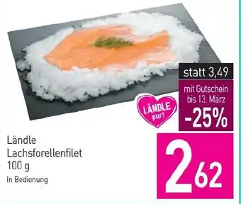 Sutterlüty Ländle Lachsforellenfilet Angebot