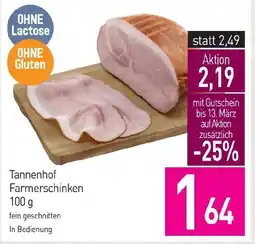 Sutterlüty Tannenhof Farmerschinken Angebot