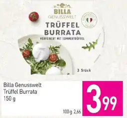 Sutterlüty Billa Genusswelt Trüffel Burrata Angebot