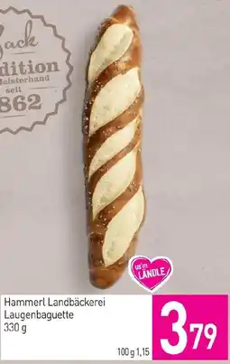 Sutterlüty Hammerl Landbäckerei Laugenbaguette Angebot