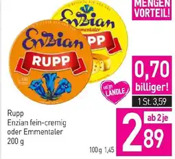 Sutterlüty Enzian fein-cremig oder Emmentaler Angebot