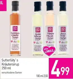 Sutterlüty Kräutersirup Angebot