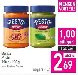 Sutterlüty Barilla Pesto Angebot