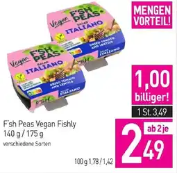 Sutterlüty F'sh Peas Vegan Fishly Angebot