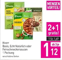 Sutterlüty Basis, Echt Natürlich oder Feinschmeckersaucen Angebot