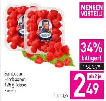 Sutterlüty SanLucar Himbeeren Angebot