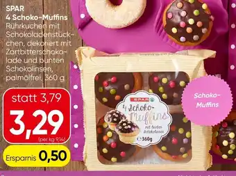 Spar 4 Schoko-Muffins Angebot