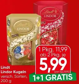 Spar Lindor Kugeln Angebot