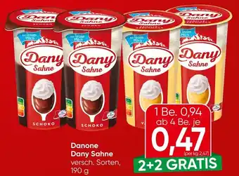 Spar Danone Dany Sahne Angebot