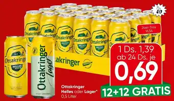 Spar Ottakringer Helles oder Lager Angebot