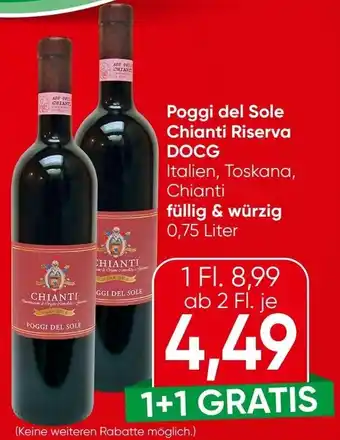 Spar Poggi del Sole Chianti Riserva DOCG Angebot