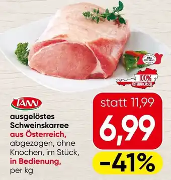 Spar Schweinskarree Angebot