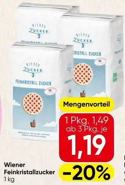 Spar Wiener Feinkristallzucker Angebot