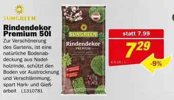 Bauring Rindendekor Premium 50l Angebot