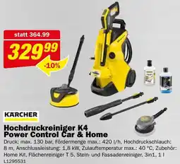 Bauring Hochdruckreiniger k4 power control car & home Angebot