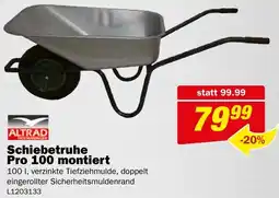 Bauring Schiebetruhe pro 100 montiert Angebot