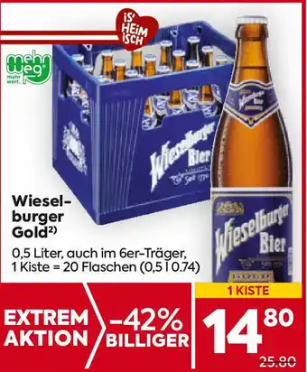 Billa Wiesel- burger Gold Angebot