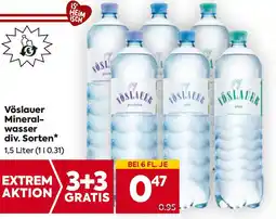 Billa Vöslauer Mineral- wasser Angebot