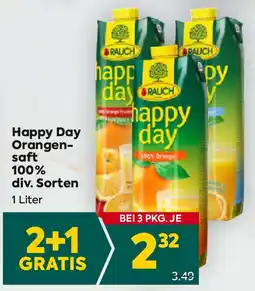 Billa Happy Day Orangen- saft 100% Orange Angebot