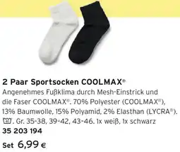 Tchibo Eduscho 2 Paar Sportsocken Angebot