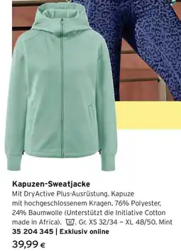 Tchibo Eduscho Kapuzen-Sweatjacke Angebot