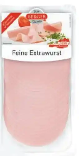 Metro Berger Extrawurst Angebot