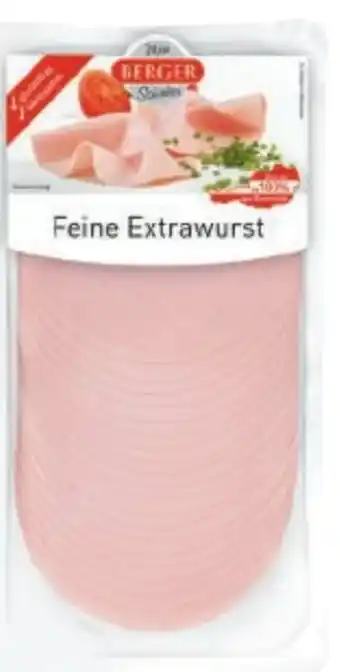 Metro Berger Extrawurst Angebot