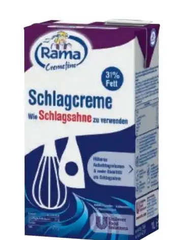 Metro Rama Cremefine Schlagcrème Angebot