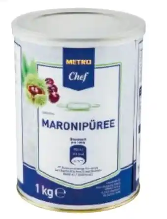 Metro Metro Chef Maronipüree Angebot