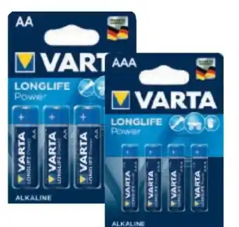 Metro Varta Longlife Power Angebot