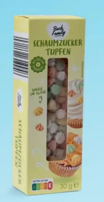 Hofer Back Family Baiser Tupfen Angebot