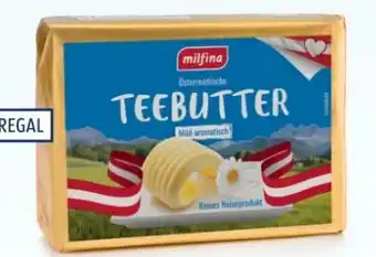 Hofer Milfina Teebutter Angebot