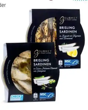 Hofer Gourmet Finest Cuisine Sardinen Angebot