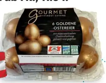 Hofer Gourmet Finest Cuisine Gefärbte Ostereier Gold Angebot