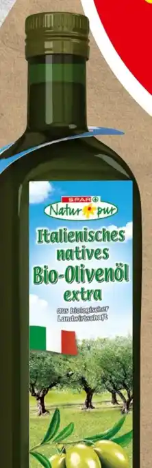 Spar Spar Natur pur Italienisches natives Bio-Olivenöl extra Angebot