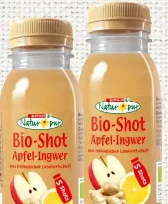 Spar Spar Natur pur Bio Shot Apfel Ingwer Angebot