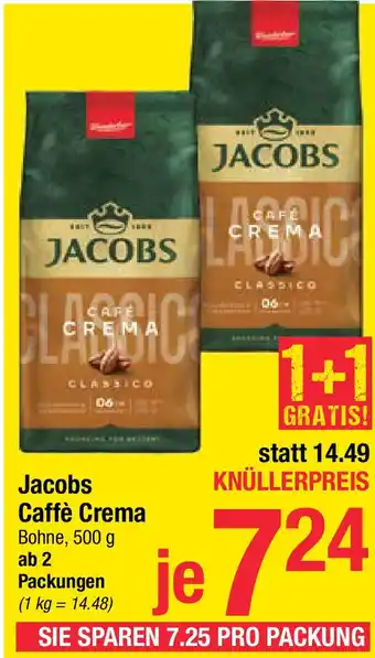 Maximarkt Jacobs Caffè Crema Angebot